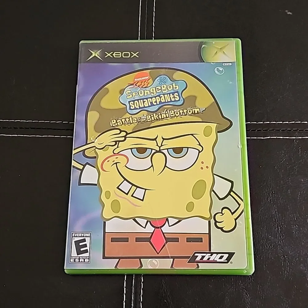 XBOX SpongeBob SquarePants E for Everyone!